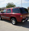 chevrolet tahoe 2001 maroon suv ls gasoline 8 cylinders 4 wheel drive automatic 76108