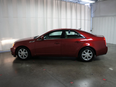 cadillac cts 2008 red sedan 3 6l v6 gasoline 6 cylinders rear wheel drive automatic 76108