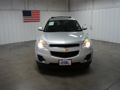 chevrolet equinox 2010 silver suv lt gasoline 4 cylinders front wheel drive automatic 76108