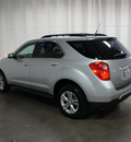 chevrolet equinox 2010 silver suv lt gasoline 4 cylinders front wheel drive automatic 76108