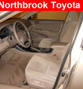 toyota camry 2004 tan sedan le gasoline 4 cylinders front wheel drive automatic 60062