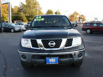 nissan frontier 2008 black se v6 gasoline 6 cylinders 4 wheel drive automatic with overdrive 07701