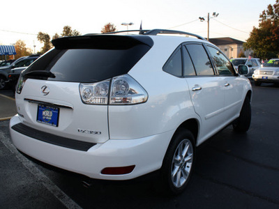 lexus rx 350 2009 white suv gasoline 6 cylinders all whee drive automatic 07701