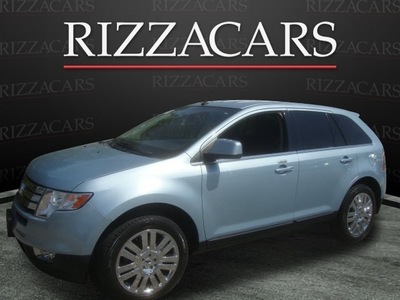 ford edge 2008 light ice blue suv limited awd gasoline 6 cylinders all whee drive automatic with overdrive 60546