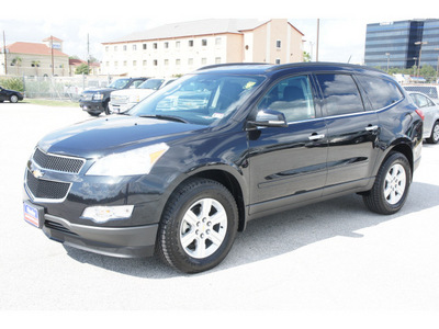 chevrolet traverse 2012 black lt gasoline 6 cylinders all whee drive automatic 77090