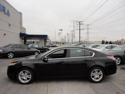 acura tl 2010 black sedan gasoline 6 cylinders front wheel drive automatic with overdrive 60462