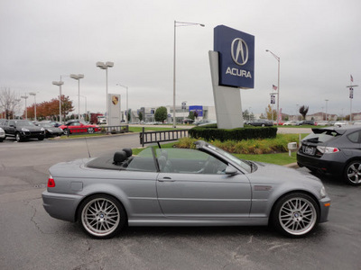 bmw m3 2003 gray gasoline 6 cylinders rear wheel drive automatic with overdrive 60462