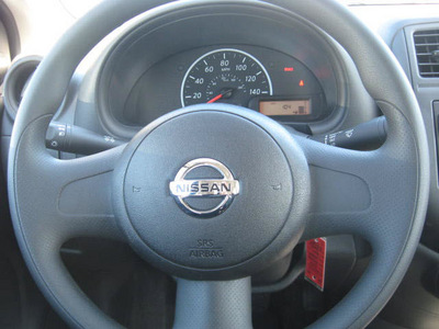 nissan versa 2012 black sedan s gasoline 4 cylinders front wheel drive automatic 33884