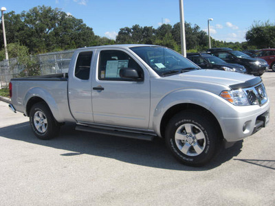 nissan frontier 2012 silver sv gasoline 4 cylinders 2 wheel drive automatic 33884