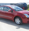 nissan sentra 2012 red sedan s gasoline 4 cylinders front wheel drive automatic 33884