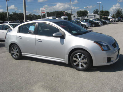 nissan sentra 2012 silver sedan s r gasoline 4 cylinders front wheel drive automatic 33884