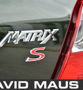 toyota matrix 2011 green hatchback gasoline 4 cylinders front wheel drive automatic 32771