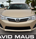 toyota camry 2012 gold sedan 4 cylinders front wheel drive automatic 32771