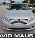 toyota avalon 2011 silver sedan gasoline 6 cylinders front wheel drive automatic 32771