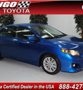 toyota corolla 2010 blue sedan s gasoline 4 cylinders front wheel drive automatic 91731