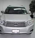 toyota highlander 2008 silver suv gasoline 6 cylinders front wheel drive automatic 91731