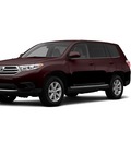 toyota highlander 2012 dk  red suv gasoline 6 cylinders front wheel drive automatic 55448