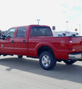 ford f 250 super duty 2012 red xlt biodiesel 8 cylinders 4 wheel drive automatic 62708