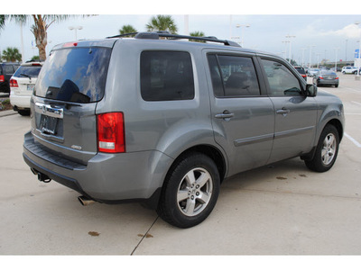 honda pilot 2009 gray suv ex l gasoline 6 cylinders all whee drive automatic with overdrive 77065