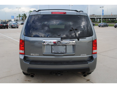 honda pilot 2009 gray suv ex l gasoline 6 cylinders all whee drive automatic with overdrive 77065