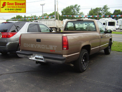chevrolet 1500 1997 brown pickup truck gasoline v6 rear wheel drive automatic 43560
