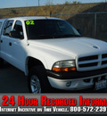 dodge dakota 2002 white sport gasoline 8 cylinders 4 wheel drive automatic 99212