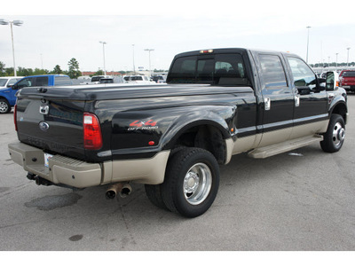 ford f 350 super duty 2008 black king ranch diesel 8 cylinders 4 wheel drive automatic 77388