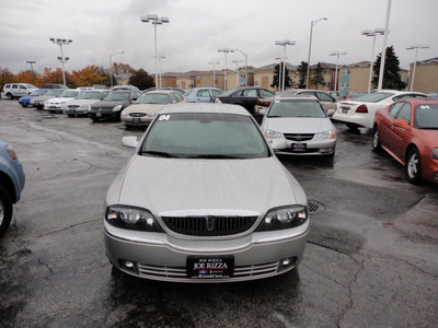 lincoln ls 2004 silver sedan gasoline 6 cylinders rear wheel drive automatic with overdrive 60546