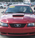 ford mustang 2004 red coupe gasoline 6 cylinders rear wheel drive automatic 33884