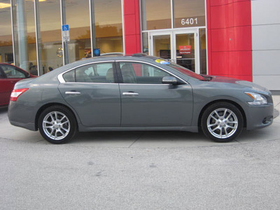 nissan maxima 2009 gray sedan gasoline 6 cylinders front wheel drive automatic 33884