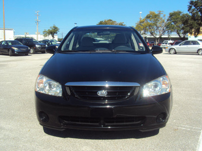 kia spectra 2005 black sedan lx gasoline 4 cylinders front wheel drive automatic 32901