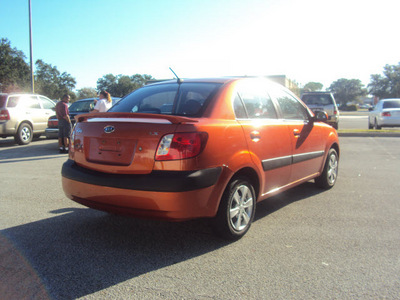 kia rio 2008 orange sedan lx gasoline 4 cylinders front wheel drive automatic 32901