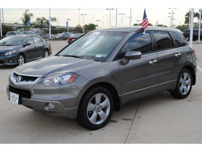 acura rdx 2007 dk  gray suv gasoline 4 cylinders all whee drive automatic 77065
