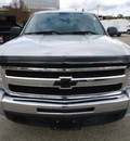 chevrolet silverado 1500 2011 silver pickup truck lt flex fuel 8 cylinders 2 wheel drive automatic 60007