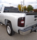 chevrolet silverado 1500 2011 silver pickup truck lt flex fuel 8 cylinders 2 wheel drive automatic 60007