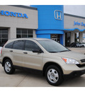 honda cr v 2008 beige suv lx gasoline 4 cylinders front wheel drive automatic with overdrive 77065