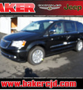 chrysler town and country 2012 black van touring l flex fuel 6 cylinders front wheel drive automatic with overdrive 08844