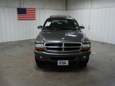 dodge durango 2003 dk  gray suv slt gasoline 8 cylinders rear wheel drive automatic with overdrive 76108