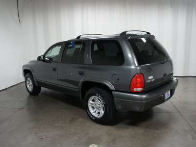 dodge durango 2003 dk  gray suv slt gasoline 8 cylinders rear wheel drive automatic with overdrive 76108