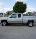 chevrolet silverado 1500 2009 pewter pickup truck lt gasoline 8 cylinders 2 wheel drive automatic 76108