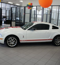 ford shelby gt500 2009 white coupe gasoline 8 cylinders rear wheel drive 6 speed manual 76108
