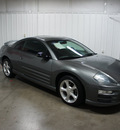 mitsubishi eclipse 2002 gray hatchback gt gasoline 6 cylinders front wheel drive automatic 76108