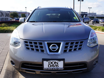nissan rogue 2009 lt  gray suv sl gasoline 4 cylinders front wheel drive automatic with overdrive 76018