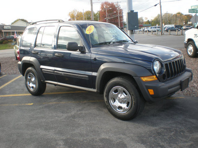 jeep liberty 2007 blue suv sport gasoline 6 cylinders 4 wheel drive automatic with overdrive 13212