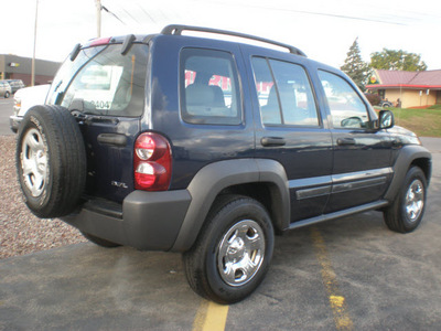 jeep liberty 2007 blue suv sport gasoline 6 cylinders 4 wheel drive automatic with overdrive 13212