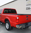 ford f 250 super duty 2008 red lariat diesel 8 cylinders rear wheel drive automatic 27215