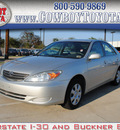 toyota camry 2004 silver sedan le gasoline 4 cylinders front wheel drive automatic 75228