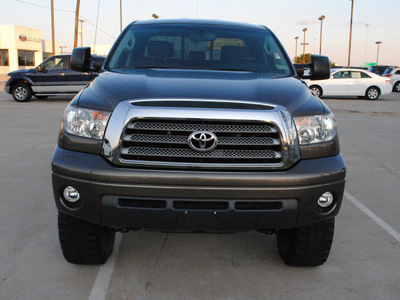 toyota tundra 2007 brown limited 4x4 gasoline 8 cylinders 4 wheel drive automatic 75228