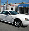 ford mustang 2003 off white coupe gasoline 6 cylinders rear wheel drive automatic 92882