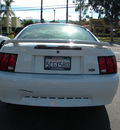 ford mustang 2003 off white coupe gasoline 6 cylinders rear wheel drive automatic 92882